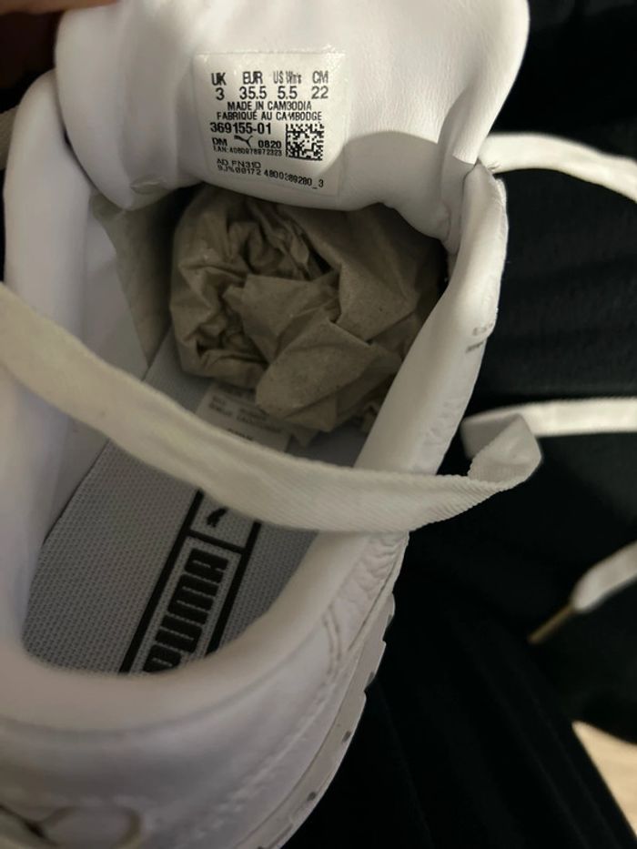 Baskets Puma Cali Wn’s White mono - photo numéro 2
