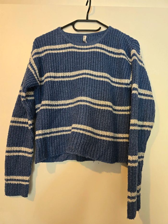 Pull rayé
