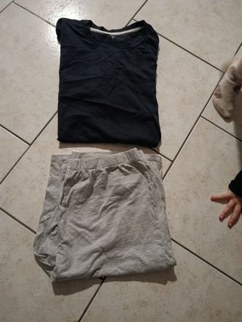 Pyjama short taille 16 ans garçon