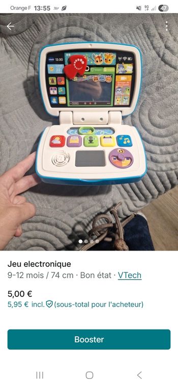 Jeu electronique