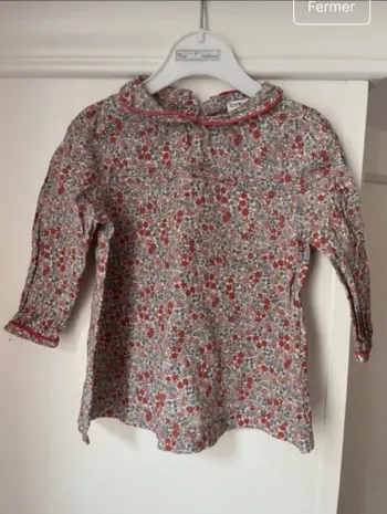 Blouse cyrillus 12 mois