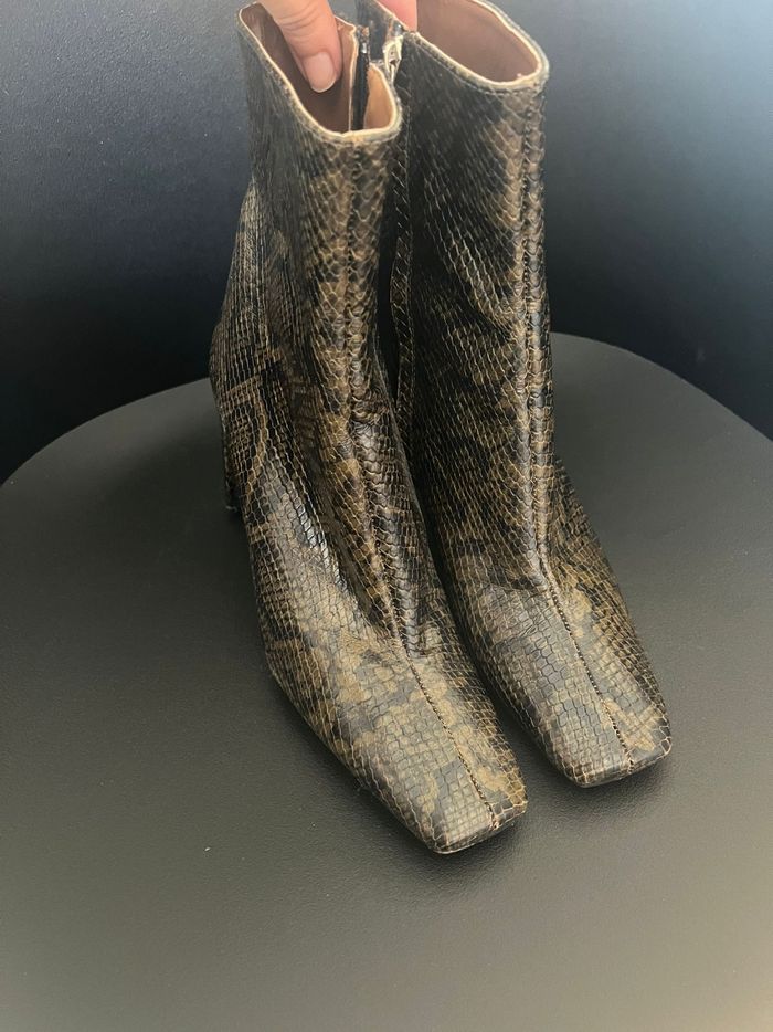 Zara bottines serpent pointure 39 - photo numéro 4