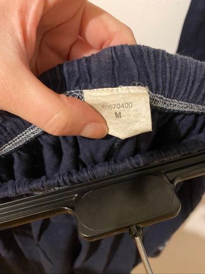 Ensemble de pyjama bleu marine taille M 100% coton - photo numéro 6