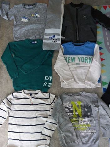 Lot  vetement garcon