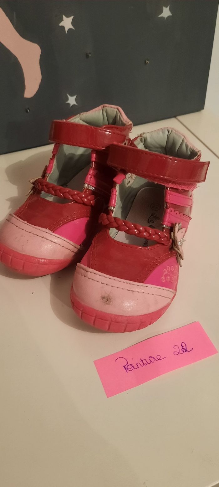 Chaussure rose p22 - photo numéro 2