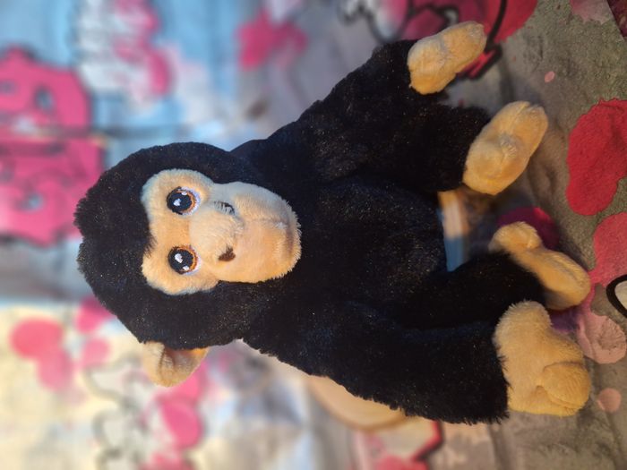 Peluche singe chimpanzé Keeltoys jamais utilisée parfaite pour offrir - photo numéro 7