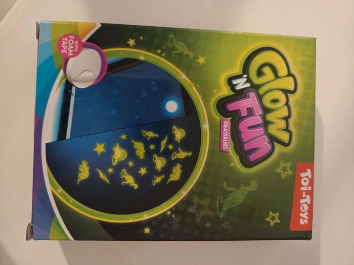 Petit autocollant lumineux