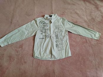 Chemise 6 Ans "écritures"