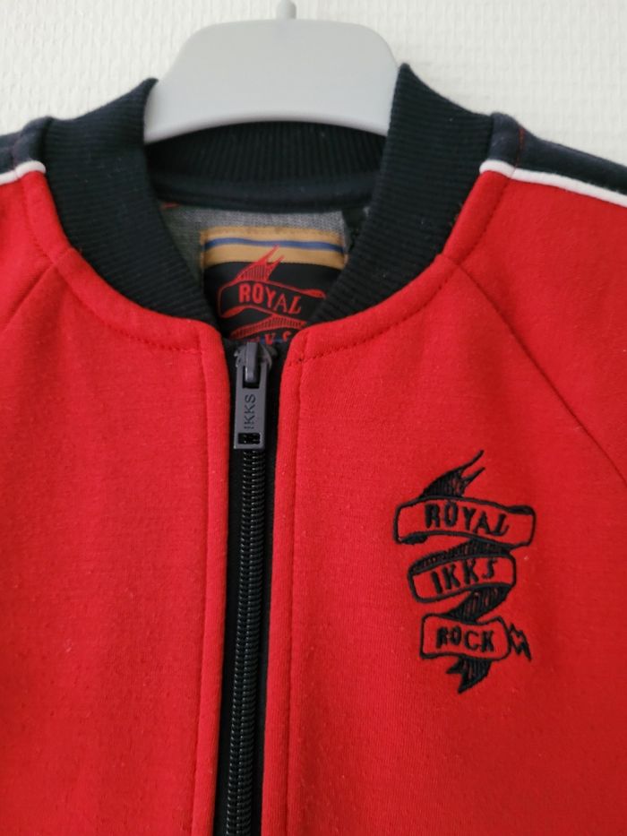 Veste rouge IKKS 3 ans TBE - photo numéro 2