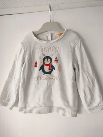 (c) Pull polaire Noël Orchestra 23mois
