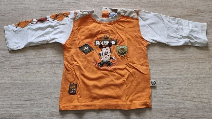 T-shirt manche longue 6 mois - photo numéro 3