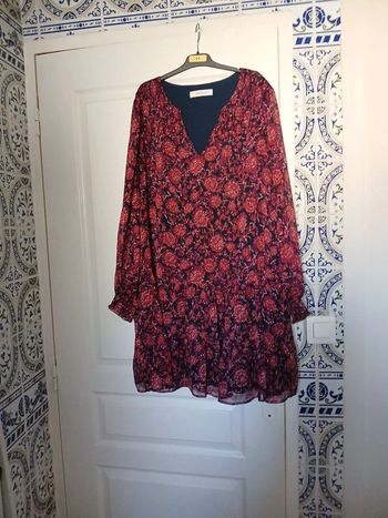 Robe fluide mi longue