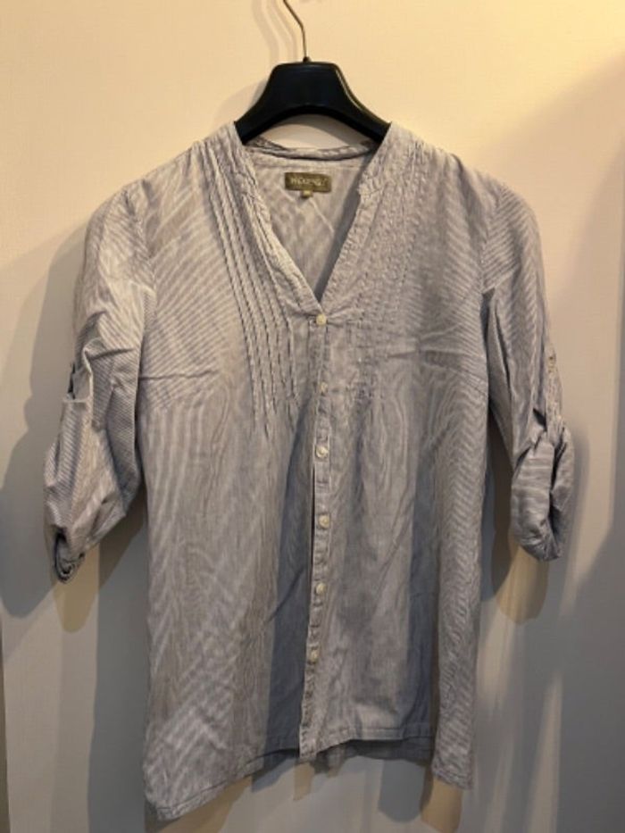 Chemise à rayures