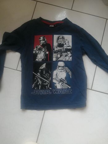 Tee shirt manche longue Star wars 8A