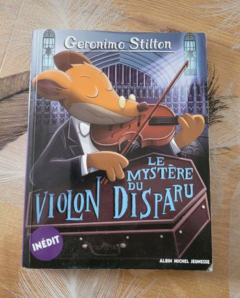 Mystere Du Violon Disparu Geronimo Stilton