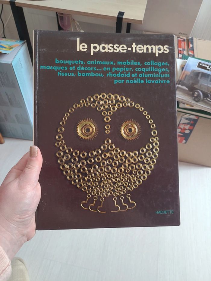 Livre loisirs créatifs le passe temps