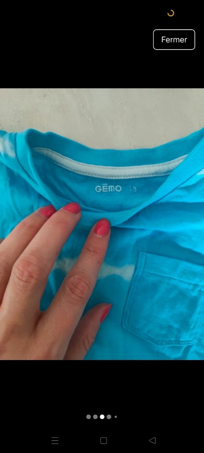 Lot de t-shirts manches longues et manches courtes 36 mois - photo numéro 3