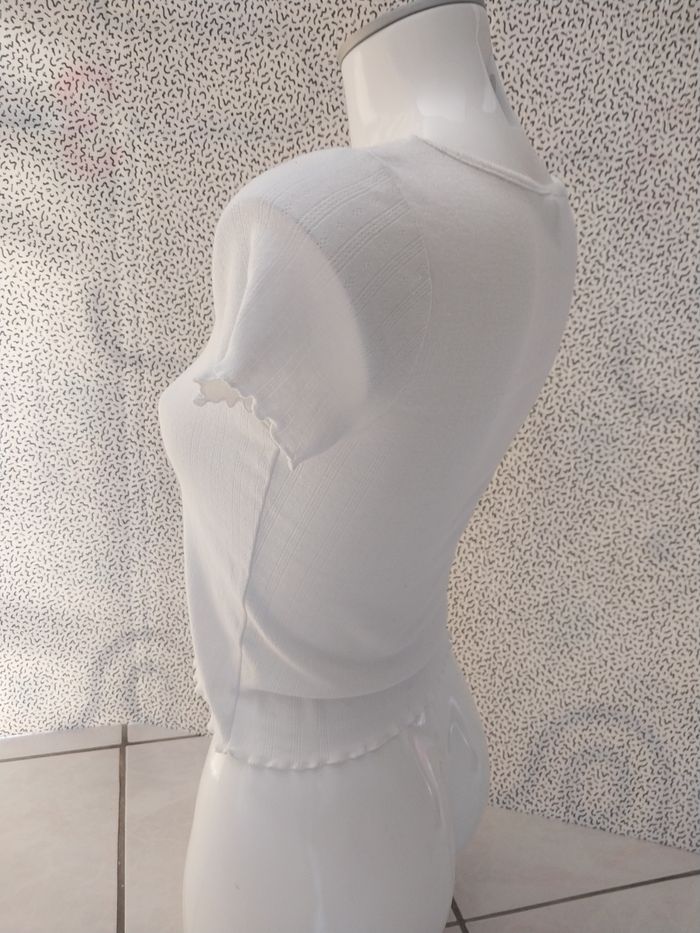 T-shirt femme H&M Divided – Blanc - photo numéro 6