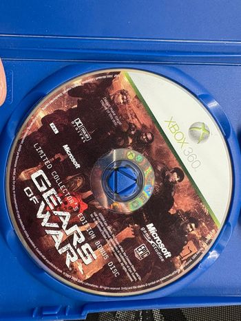 Cd bonus seul de l’édition limitée de gears of war