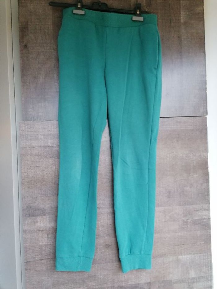 Bas de survêtement vert