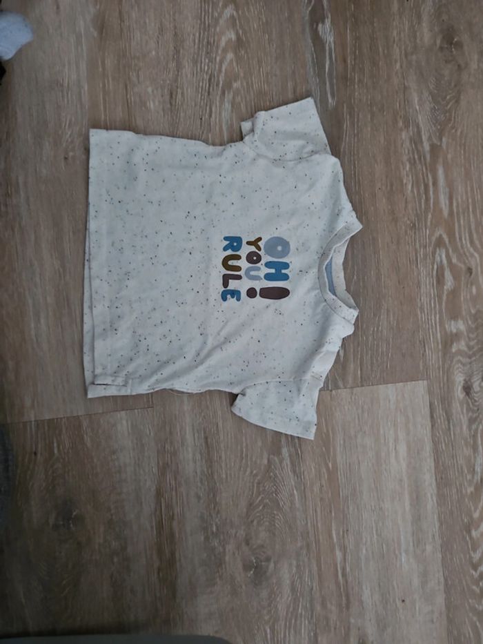 Tee shirt manches courtes bebe - photo numéro 2