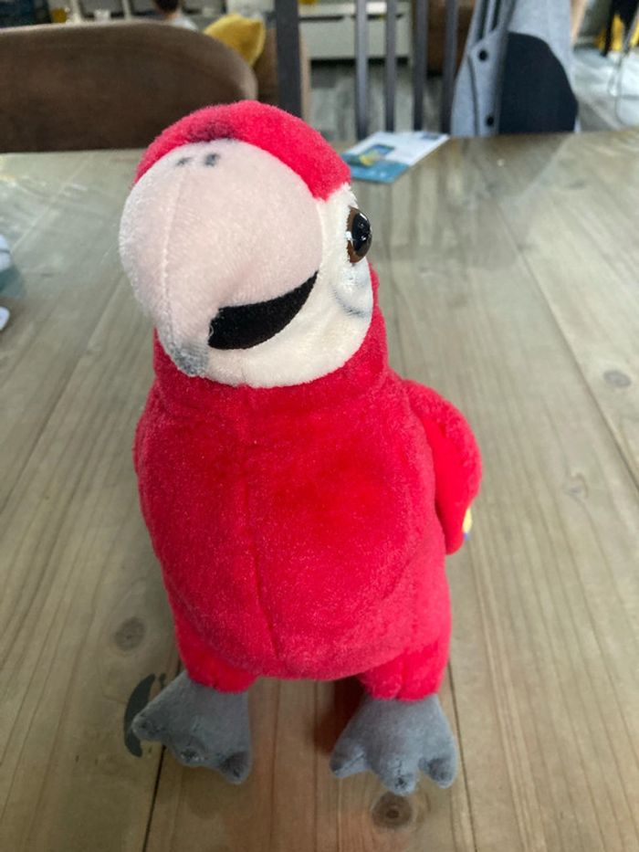 Peluche perroquet - photo numéro 2