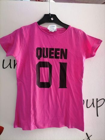 Tee shirt queen 5/6 ans