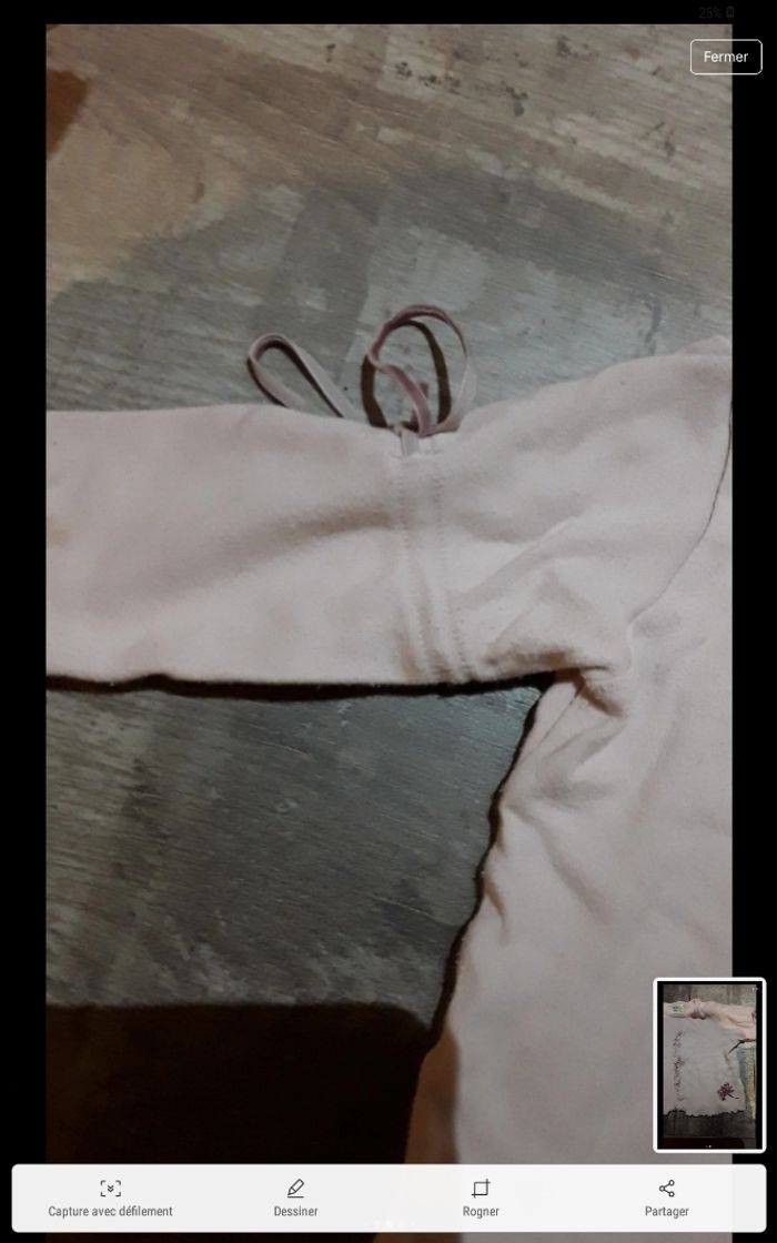 Tee shirt manche longue à nouer sur les bras - photo numéro 4