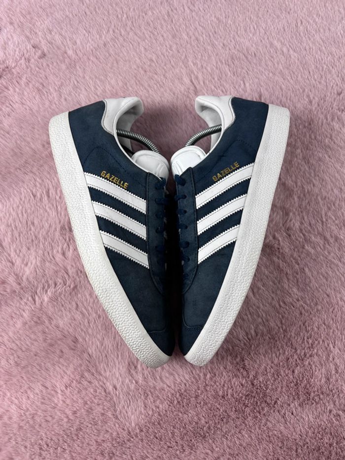 Adidas Gazelle Homme Bleu Marine 2022 QR Code Pointure FR 45 1/3