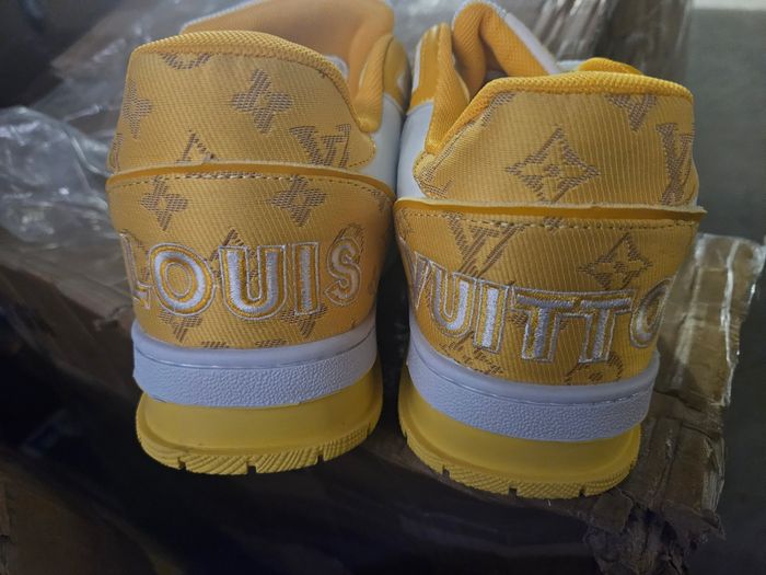 Basket chaussure taille 41 neuve jaune - photo numéro 4