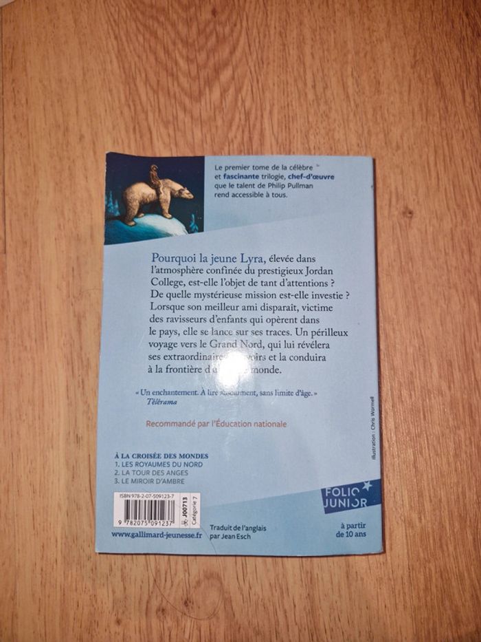 Philippe Pullman / a la croisée des mondes 1 / les royaumes du nord - photo numéro 3