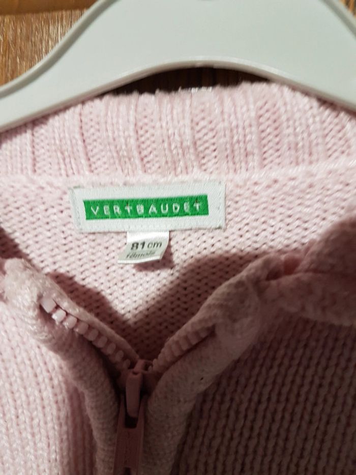 Gilet vertbaudet 18 mois - photo numéro 2