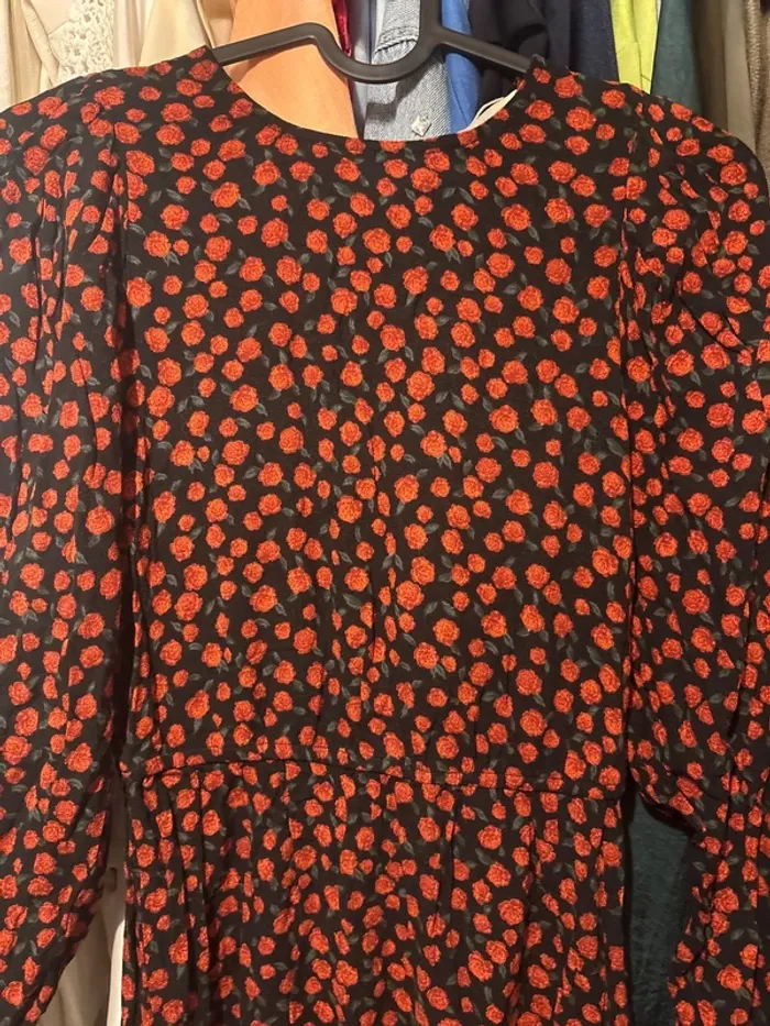 Robe motif rose - photo numéro 2