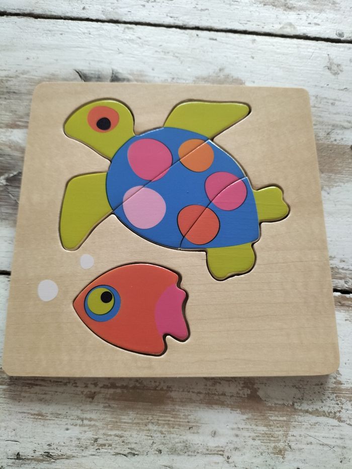 Lot de 4 puzzle en bois - photo numéro 5