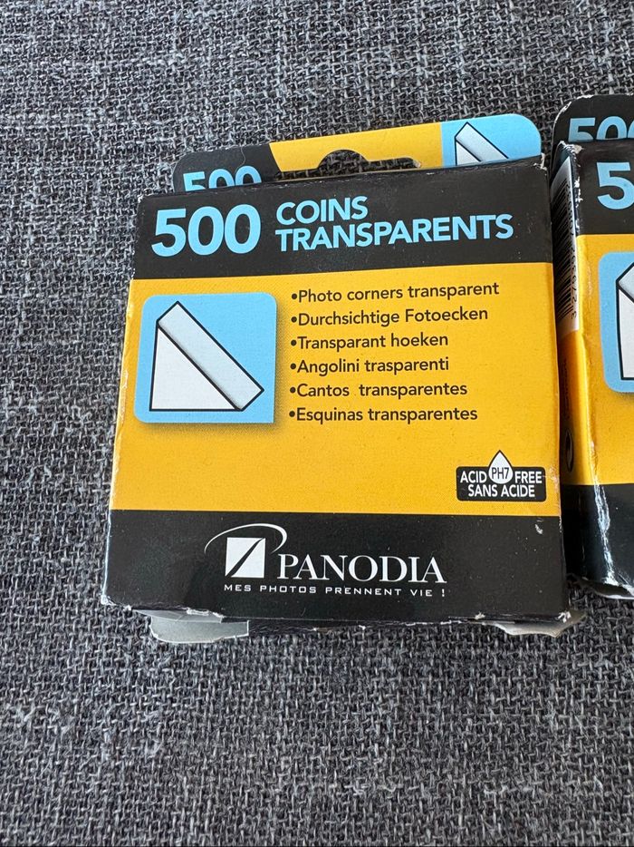 Lot de coin Transparents - photo numéro 2