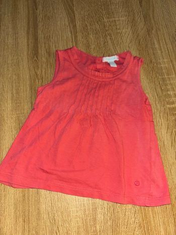 Haut tee shirt fille 18 mois marque obaibi