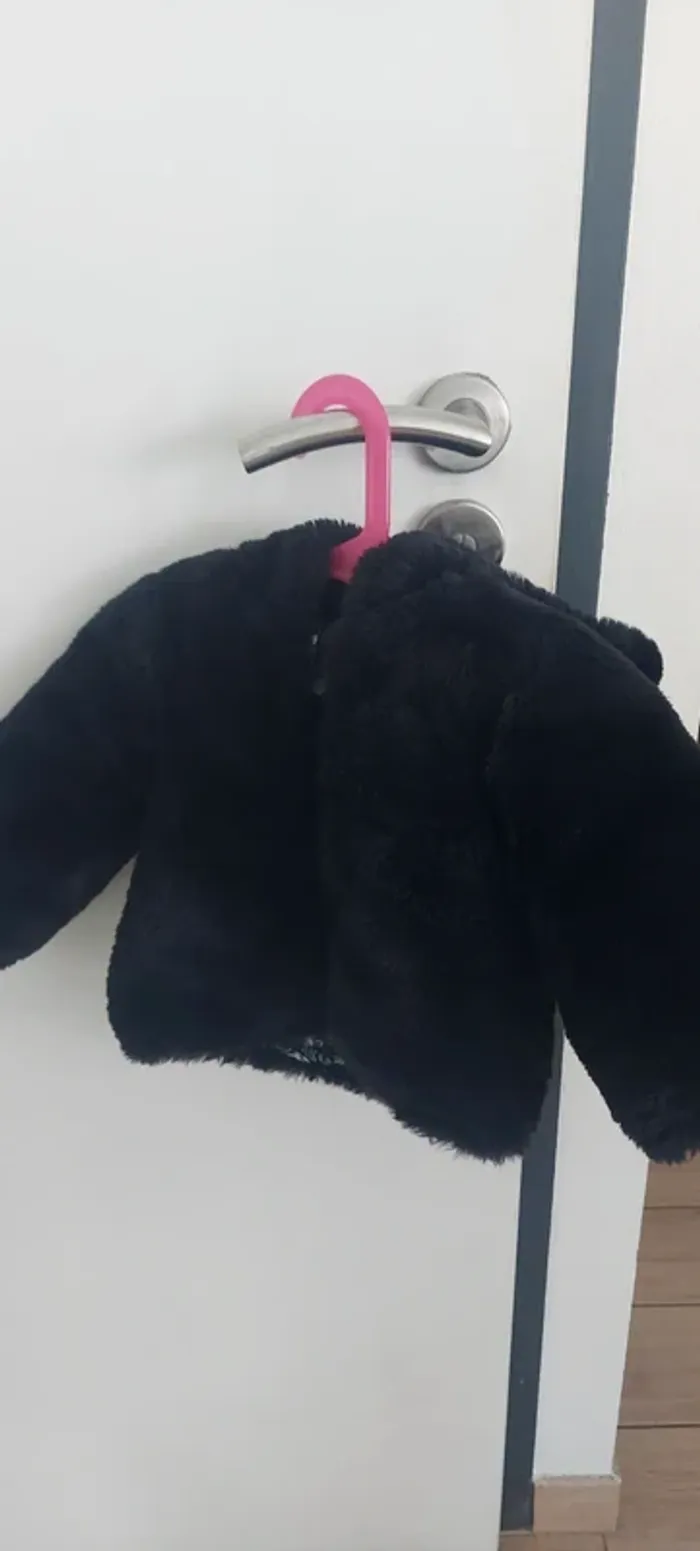 Manteau réversible bébé fille 12 mois ikks - photo numéro 8