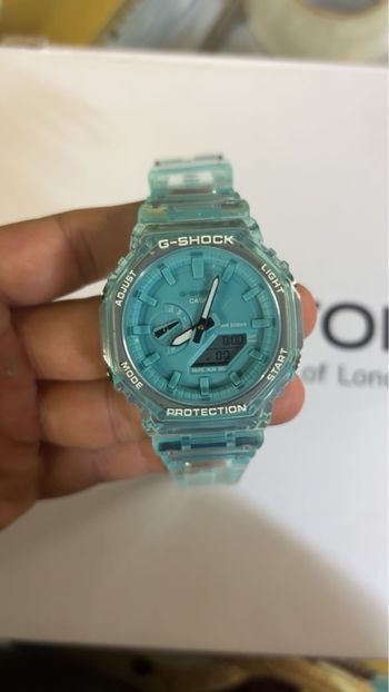 Casio G-Shock Bleu Transparent – Crystal Edition