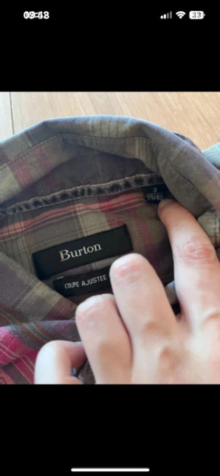 Chemise taille M Burton - photo numéro 3