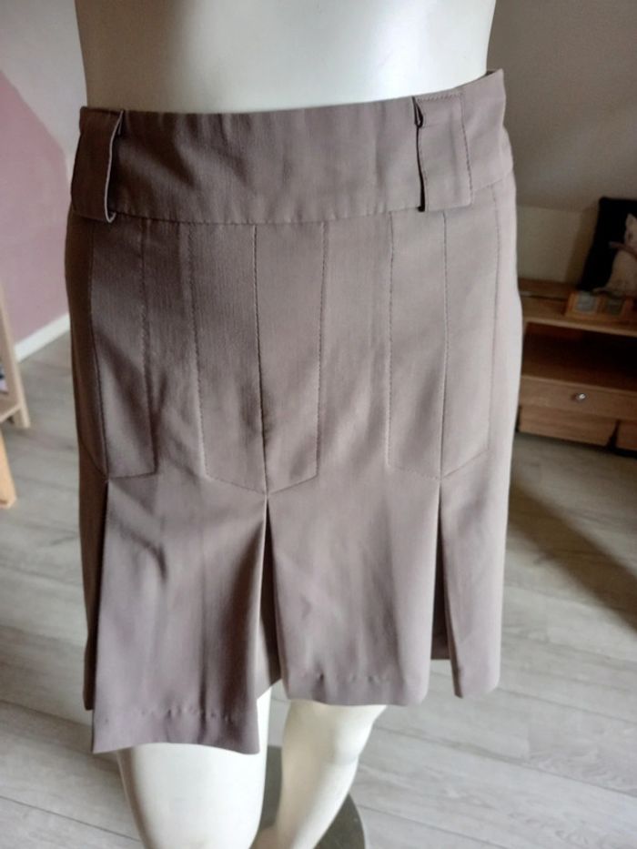 Jupe  beige taille 38 - photo numéro 2