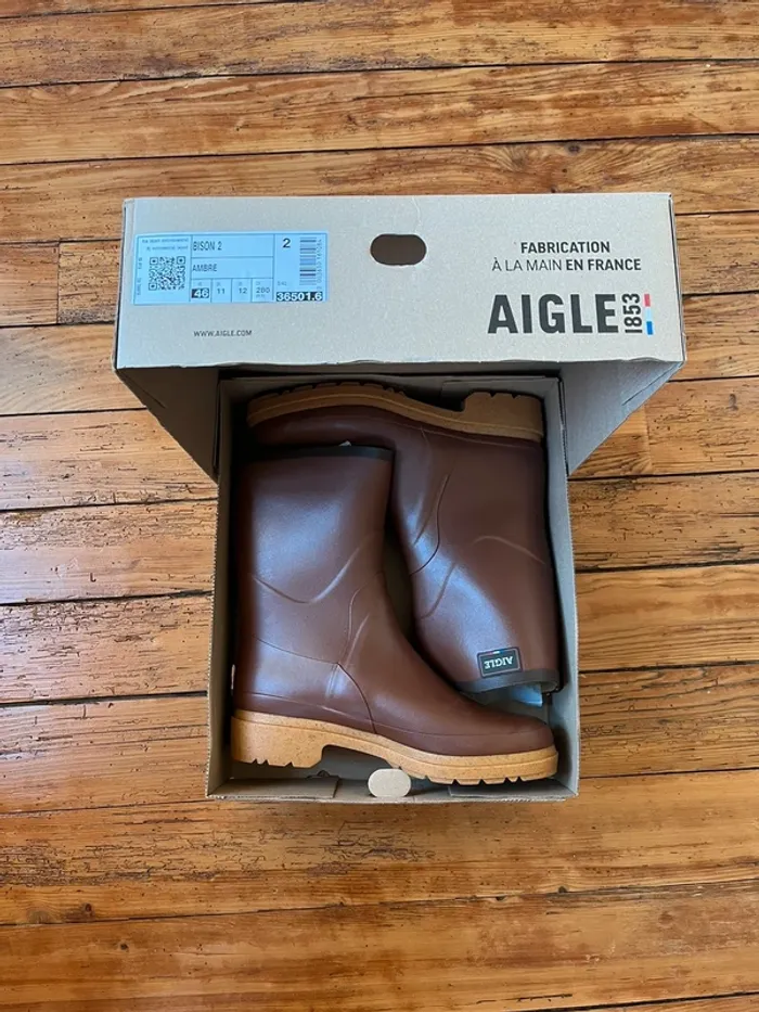 Bottes aigle Bison 2 « ambre » - photo numéro 4