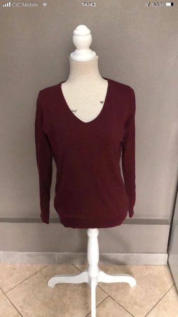 Pull Bordeaux
