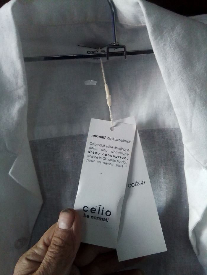 Chemise Celio en lin - photo numéro 7