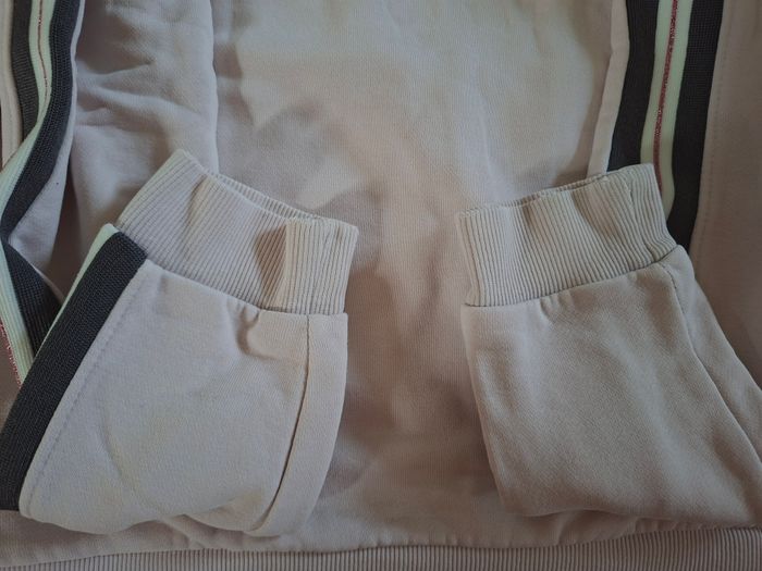 Sweatshirt à capuche rose pâle "Go girl" Okaïdi 12 ans - photo numéro 4