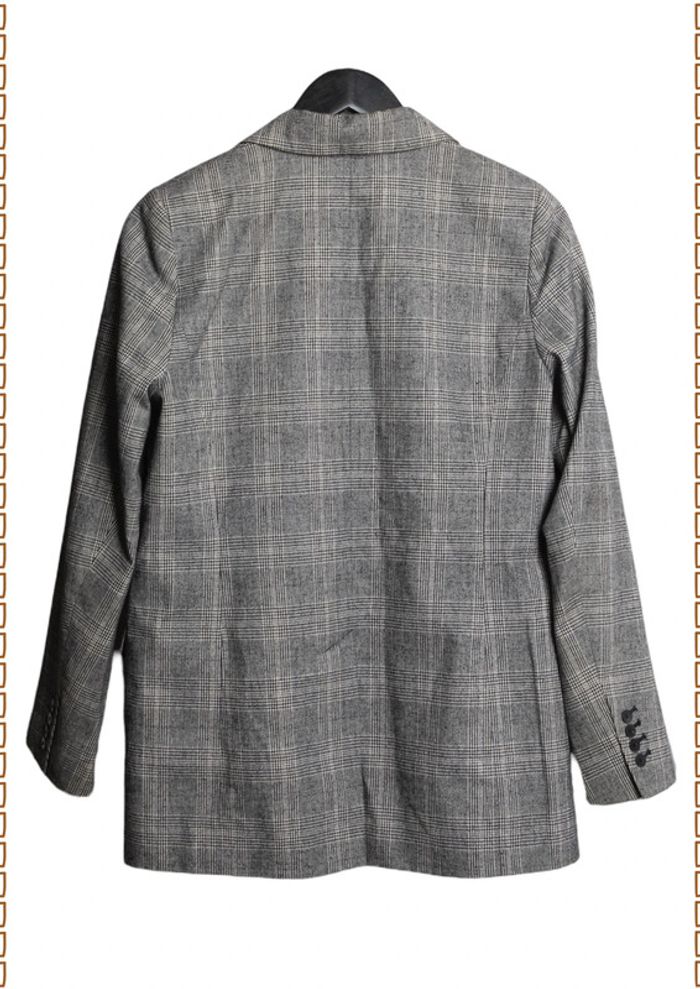 Blazer gris chiné Sézane – Taille 36 - photo numéro 7