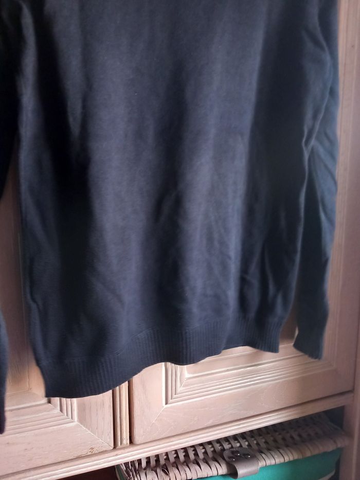 Pull fin bleu marine 12 ans Kiabi - photo numéro 7