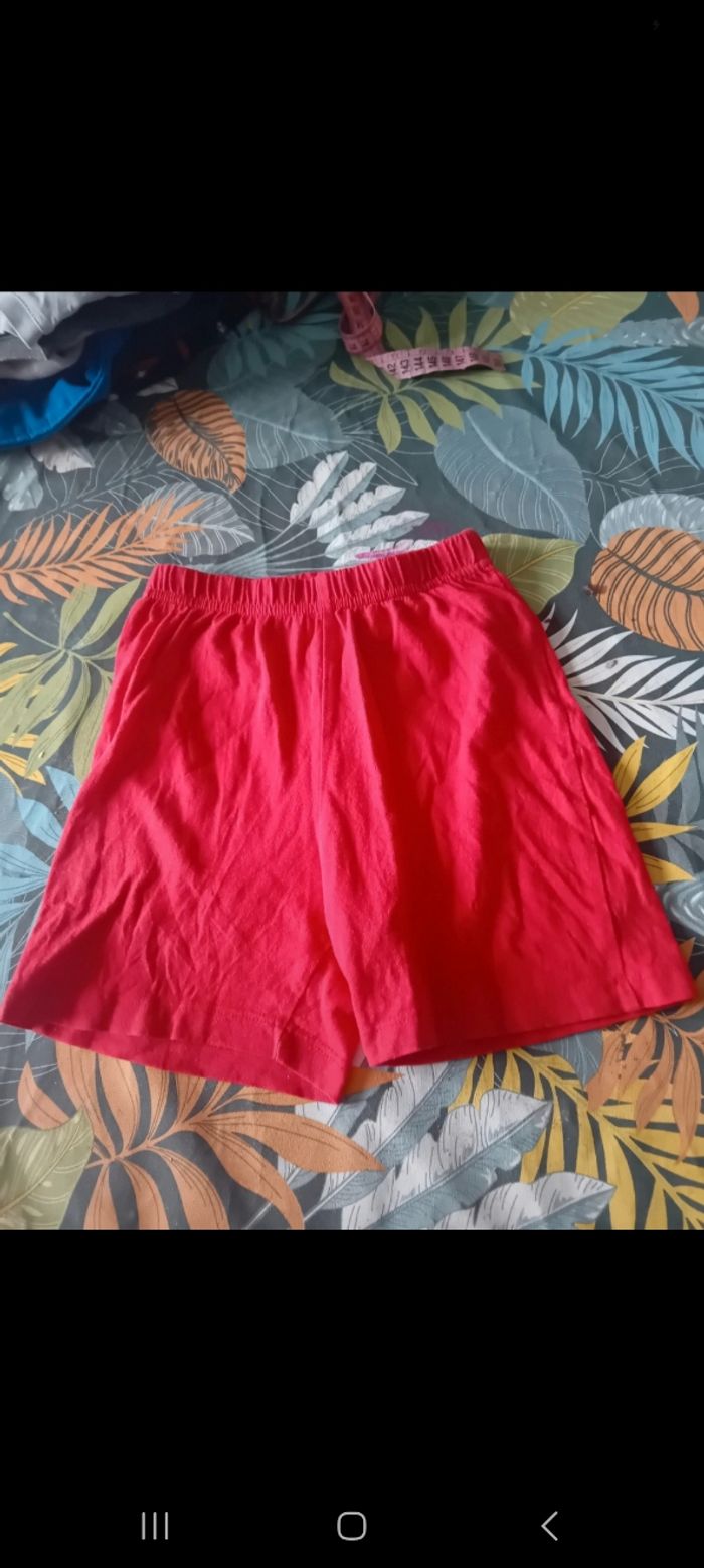 Bas de pyjama rouge Cars