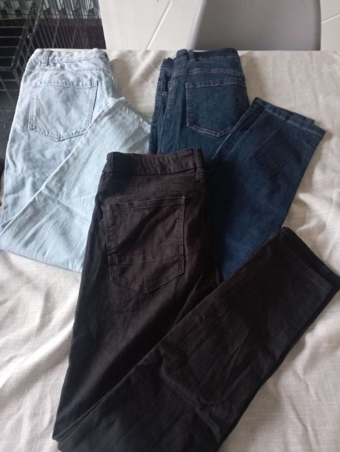 Lot de 3 jeans