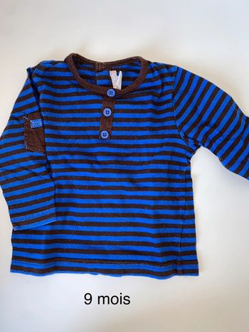 Tee shirt 9 mois