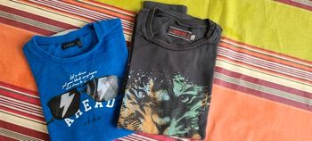 Lot de 2 tee shirts T 10 ans